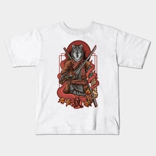 Wolf of Ashina Kids T-Shirt